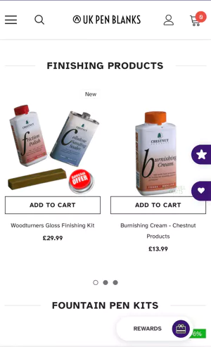 UK Pen Blanks